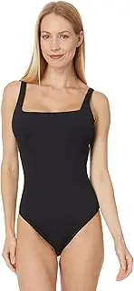 [BLEU|ROD BEATTIE] womens Walk the Line Square Neck Underwire One-piece