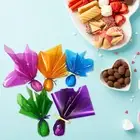 Colorful Cellophane Rolls Craft Wrapping Paper Transparent for Diy Arts Crafts