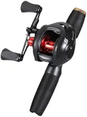 LLEIIshen 1.7m Casting Fishing Combo 5 Section Carbon Fiber Lure Fishing Rod and 7.2:1 Gear Ratio Max Drag 8kg Reel Pesca/1568