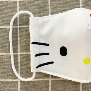 【震撼精品百貨】凱蒂貓 HELLO KITTY 日本SANRIO三麗鷗KITTY 布面口罩-大臉*37453 震撼日式精品百貨