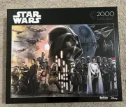 Star Wars Jigsaw Puzzle Rogue One 2000 piece Buffalo Games USA Sealed NEW!