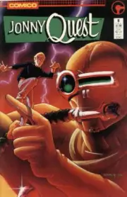 Jonny Quest Comic Book #8 Comico 1987 VERY HIGH GRADE NEW UNREAD