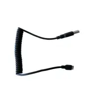 USB to USB Type-C Charging Cable | Coiled Spiral Design | Stretches from 30cm up