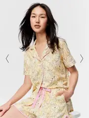 XL Peter Alexander Golden Retriever Shortie Shirt & Shorts Pj Set RRP$129