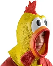 Kaivancy Chicken Mask Scream Rooster Full Head Latex Animal Mask Big Eyes and Open Mouth Funny Turkey Mask Cosplay Costume Props