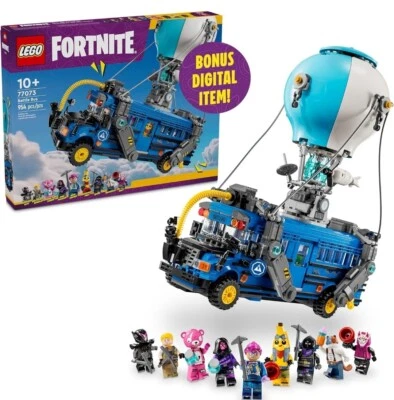 LEGO 77073 Fortnite Battle Bus w/Bonus Digital Code - New In Sealed Box