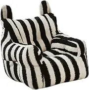 LCSVCCXA Children's Bed, Single-Seater Sofa, Lazy Sofa, Aesthetic Soft Lounge Chair for to Bed, Black, as described