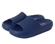 32 DEGREES Cloud Slide Sandals Cushioned Navy Unisex Medium NEW