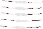 HEALEEP 5Pcs Microwave Fuse Replacement High Voltage Slow Blow for Microwave Ovens Parts Compact and Design Convenient Installation Microwave Fuse Holder