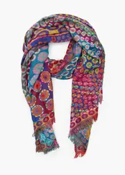 [Taking Shape] Taking Shape Dotti Embroidered Scarf in Multi - Women's Accessories Multi