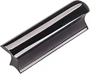 Parliky Stainless Steel Hawaiian Guitar Slide Bar Black Ergonomic Design for Improved Control Comfort for Electric Bass Guitars for Lap Steel Playing