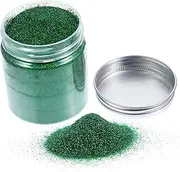 BELLIFFY Fine Glitter Powder for DIY Crafts Green Glitter for Body Makeup Nail Art Epoxy Resin for Eye Makeup Crafts and Shimmering Decorations