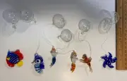20 Glass Fish Floating from glass balls