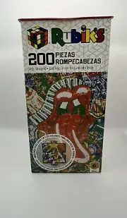 Rubiks 200 Piece Jigsaw Puzzle Sealed New Level Six