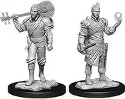 WizKids D and D Nolzurs Marvelous Male Half-Elf Bard Unpainted Miniatures