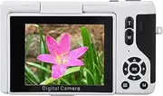 Depisuta 4K Digital Camera for Photography, 64MP Auto Focus Vlogging Camera with 2.8" 180° Flip Screen, 16x Zoom, Anti Shake Compact Camera for Beginner Selfie Photo Video (White)
