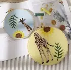 Giraffe DIY Pattern Embroidery Kits Craft Beginner Needlepoint Hoop Cross Stitch