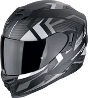 Scorpion EXO-520 Evo Air Sensus, full face helmet , color: Matt Black/Silver/Grey , size: M
