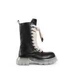 [RICK OWENS] Porterville Jumbo Lace Army Tractor Boots Black