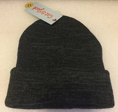 Cat & Jack Boys Cuffed Beanie Hat - One Size Fits Most Grey