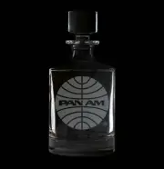 Pan American Airways Officially Licensed 25 Ounce Whiskey Decanter With Optional