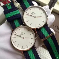 在飛比找旋轉拍賣優惠-Daniel wellington/DW經典英倫情侶手表中性