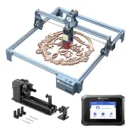 [EU Direct]SCULPFUN S9 Pro 10W Laser Engraving Machine + TS1 3.5-inch Laser Engraver Touchscreen + RA Pro Max 4 in 1 Rot