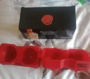 Maker's Mark Bourbon Double Ice Mould Ball Round Ice Cube Tray