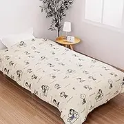 nishikawa PI04750696 PN4654 More Sleep Snoopy Warm Duvet Cover Single Washable Light Warm Smooth Touch Beige