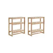 Natural Signature 600mm Raw Natural Subway Racking (Box of 2)