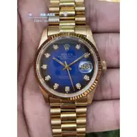 在飛比找蝦皮購物優惠-勞力士 16018港製k金腕錶腕錶