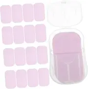 5 Pack Portable Soap Sheets Single Use Outdoor Travel Friendly Mini Lightweight Clean Sanitary Camping Hiking Essential