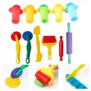 5/6 Dough Tools Extrusion Play Set Modelling Clay Extrusion Mold Kids Toy AL1
