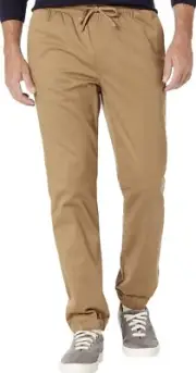 Dockers Mens Comfort Knit Fit Tapered Ultimate Jogger Pants Beige Size XXL