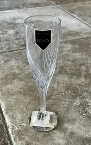 NWT Lenox Debut Millenium Crystal Champagne Flute Goblet 9"