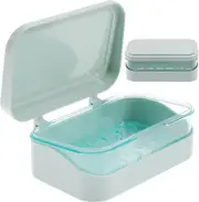 Soap Box Soap Box Soap Box Soap Holder Travel Soap Container with Lid Soap Savers Case Portable Bar Soap Holder Soap Dishes for Camping Gym