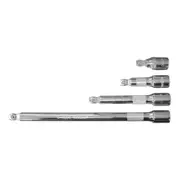 PK Tools 1/2"dr Socket Wobble Extension Bar 4pc Set