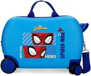 [Marvel] Spiderman Hero, Blue, Children's Suitcase 20, Blue, Children's Suitcase 20