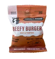 Mimi & Munch Beefy Burger Pocket Pack Dog Treat 16g