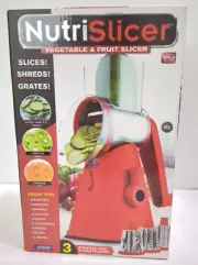 Emson NutriSlicer-Vegetable Fruit Cheese Slicer Grater Shredder AS SEEN ON TV