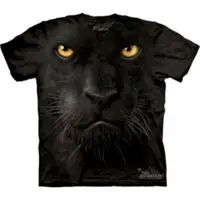 在飛比找金石堂精選優惠-【摩達客】自然純棉系列 黑豹臉 黑色設計T恤