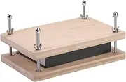 Book Binding Press, Book Press Bookbinding Set, Wooden Book Binding Set, Manual Book Binding for Students, Teachers or Craft Enthusiasts
