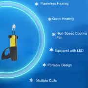 Magnetic Induction Heater Kit FH 1500 Handheld Flameless Heat Buster With 8Coils