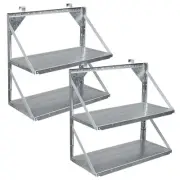 SA NEW Stratco Space Saver 2 Shelf Unit Bundle