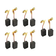10Pcs Carbon Brushes Engine Coal Brushes CB459 Replacement for GA4534 GA5034 JS1000 GA5030 Angle Gr black gold