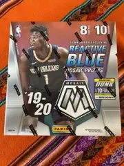2019 20 Panini NBA Mosaic MEGA Box Exclusive Reactive Blue Prizm