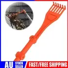 Rake Cleaning Tool Garden Leaf Remover for Roofs Leaves Gutters Gardening Tool;