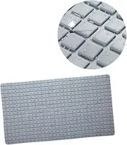 Cabilock PVC Anti-Slip Pad for Bathroom Bathtub Shower Non Pad Suction Cup Grey