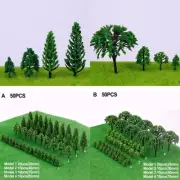 Trees Model Landscape Scale Model Model Train Plastic Railroad Wargame Scenery