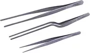 Avanti 13205 Plating Tongs 3-Pieces Set, Silver